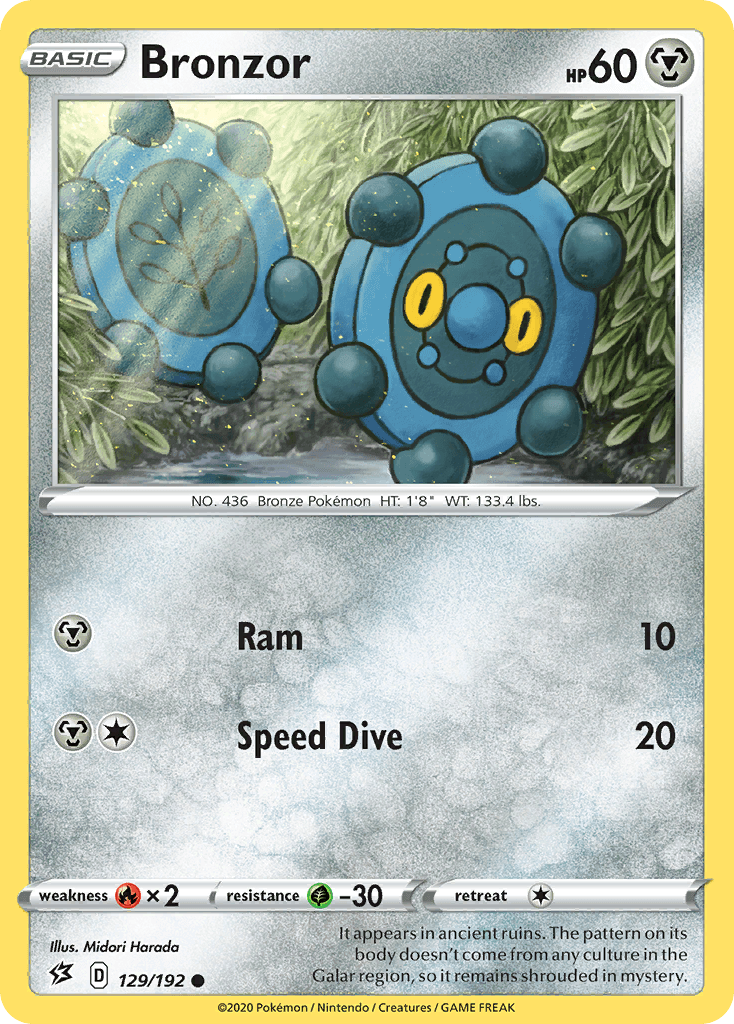 Carta Pokémon Bronzor