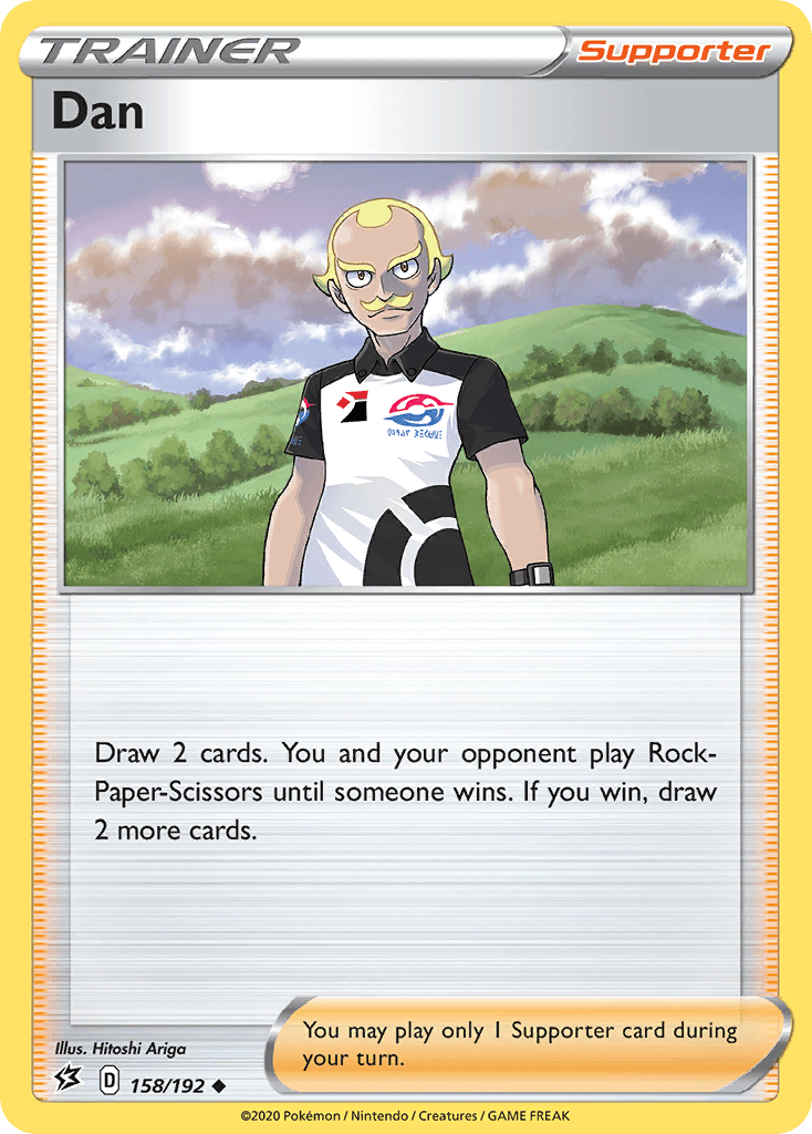 Carta Pokémon Dan 158