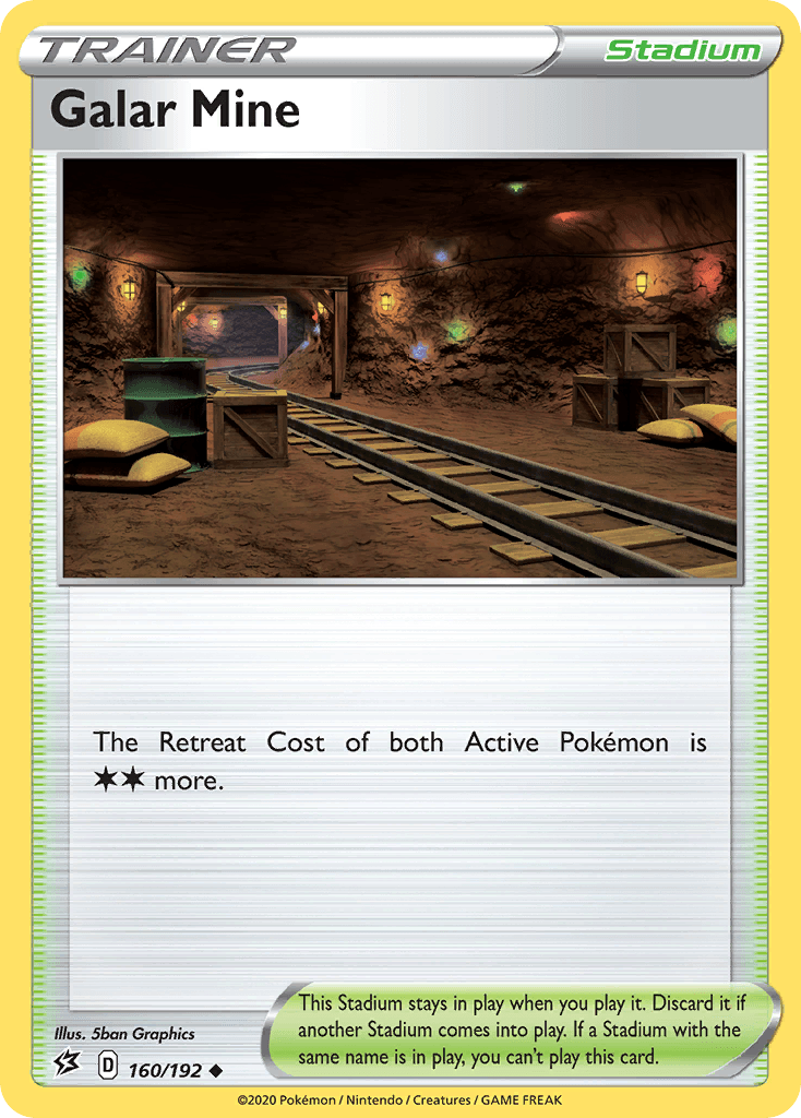Carta Pokémon Galar Mine 160