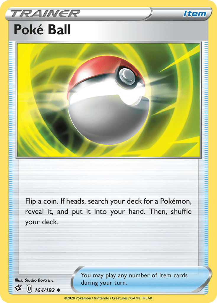 Carta Pokémon Poké Ball 164
