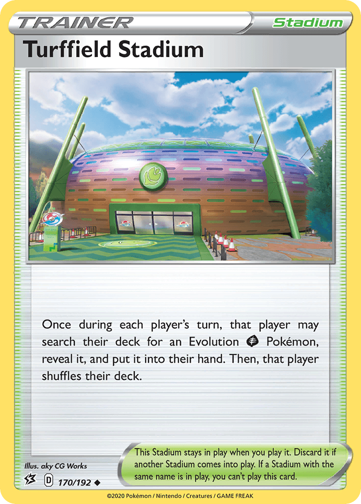 Carta Pokémon Turffield Stadium 170