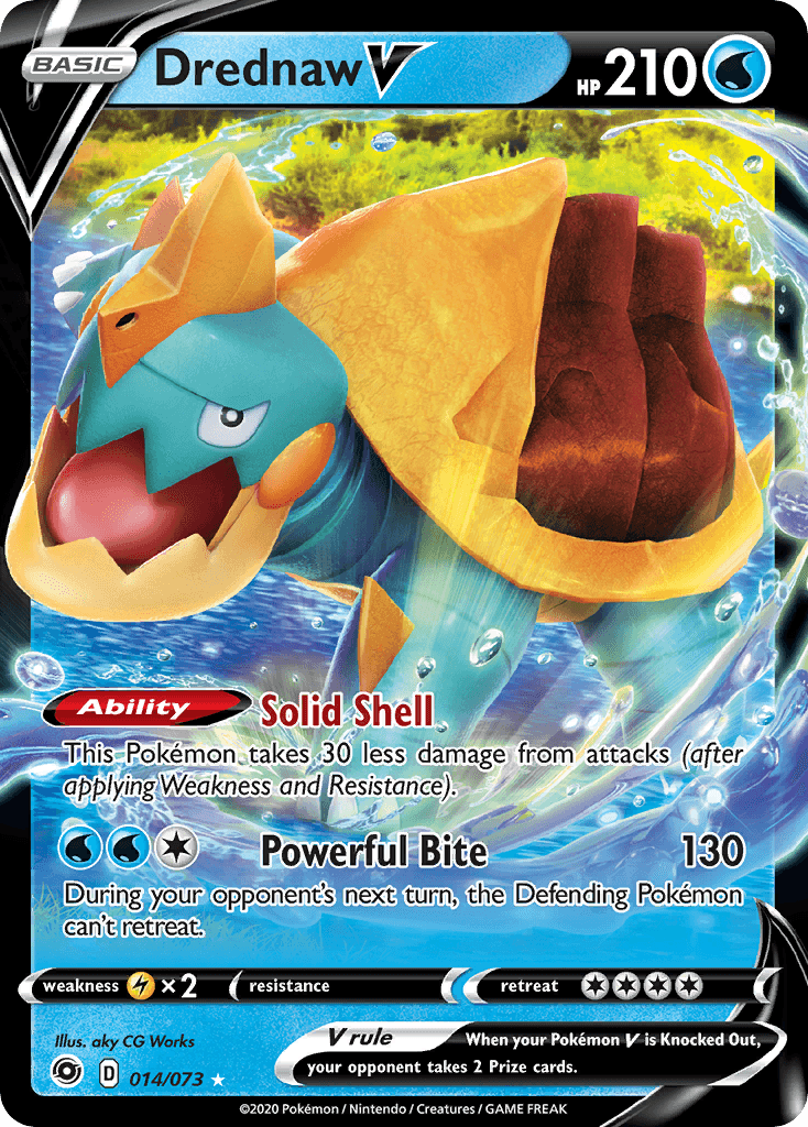 Carta Pokémon Drednaw V 14