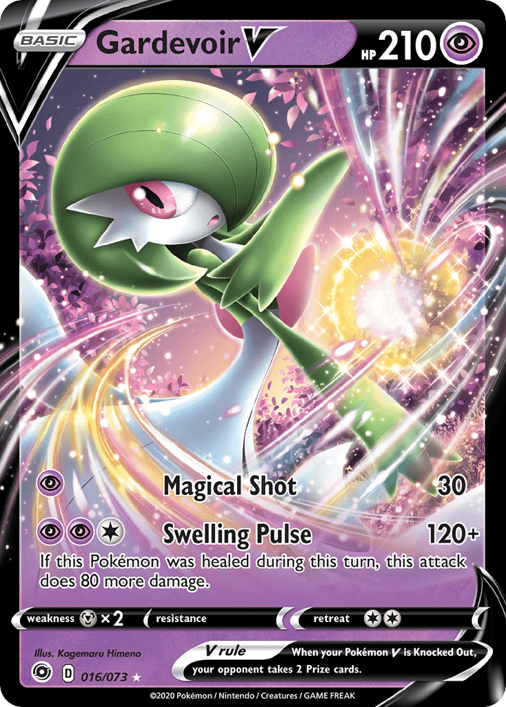 Carta Pokémon Gardevoir V 16 de Champion's Path