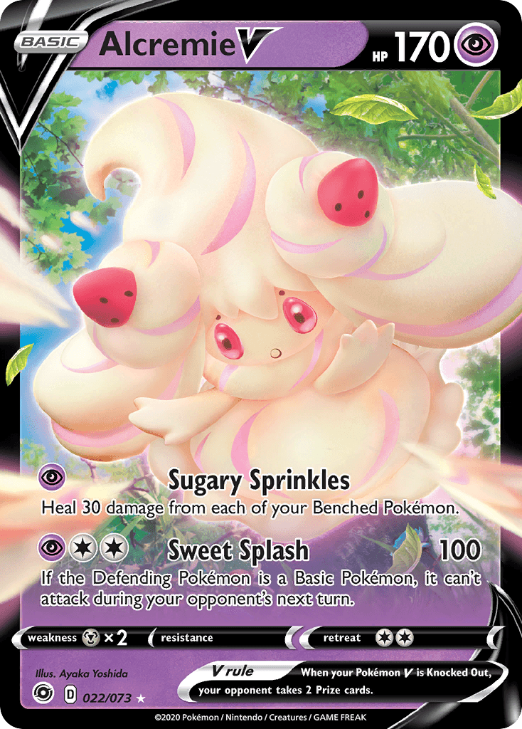 Carta Pokémon Alcremie V 22