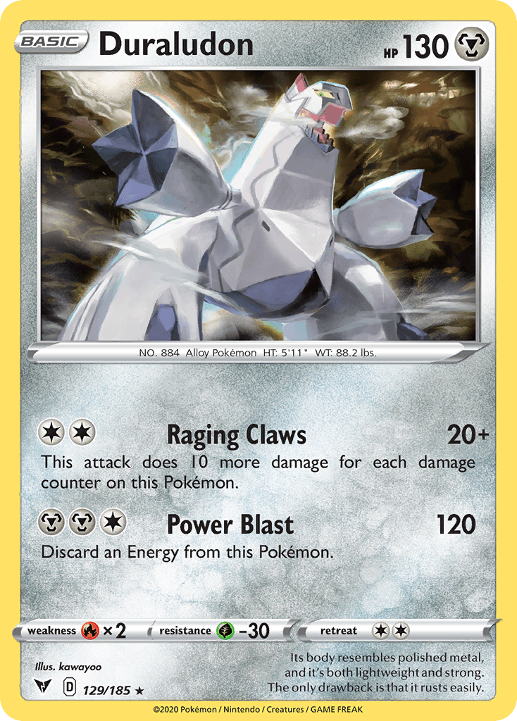 Carta Pokémon Duraludon 129