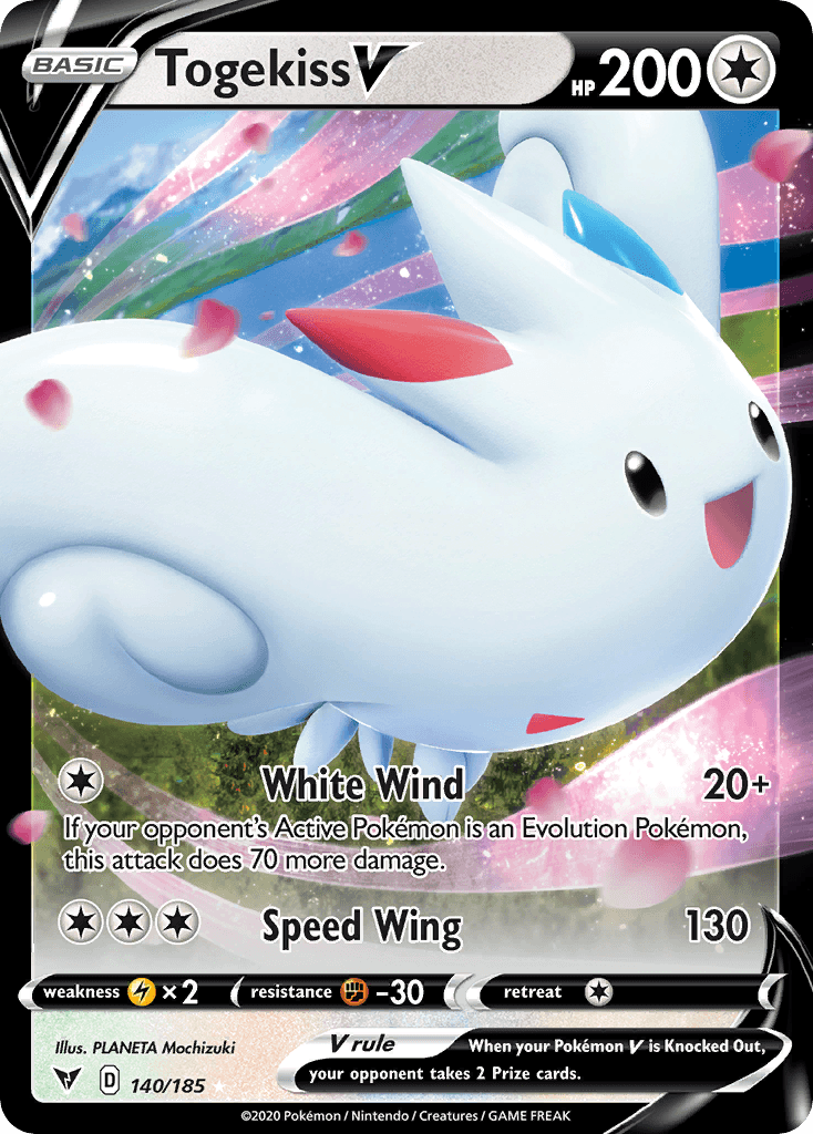 Carta Pokémon Togekiss V 140