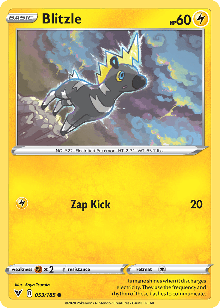 Carta Pokémon Blitzle