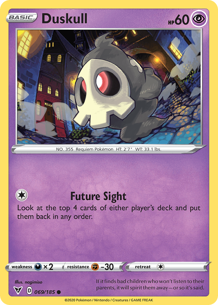 Carta Pokémon Duskull