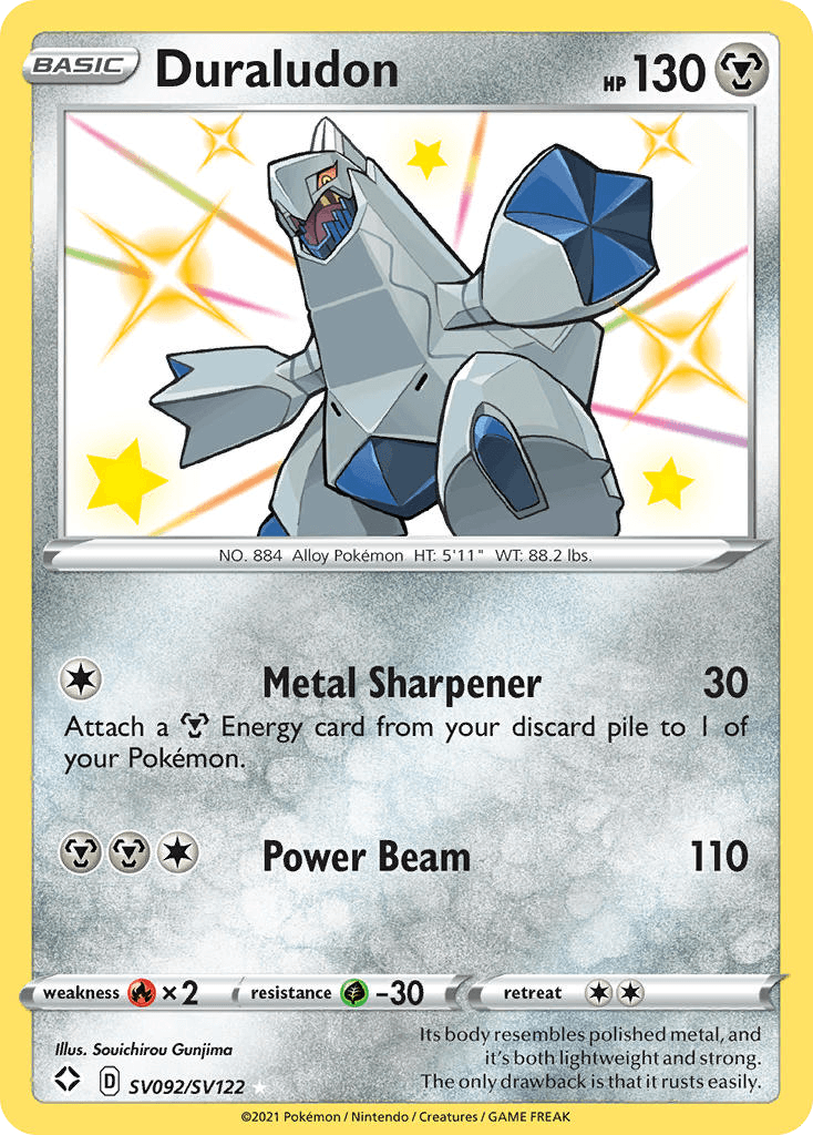 Carta Pokémon Duraludon SV092
