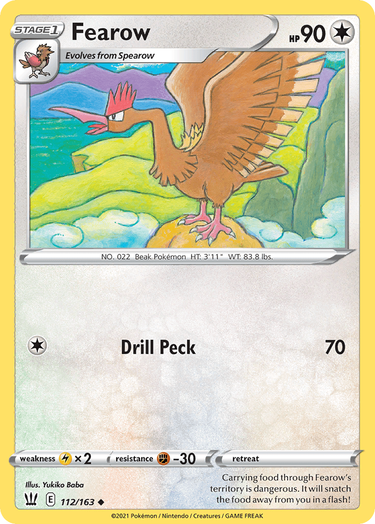 Carta Pokémon Fearow