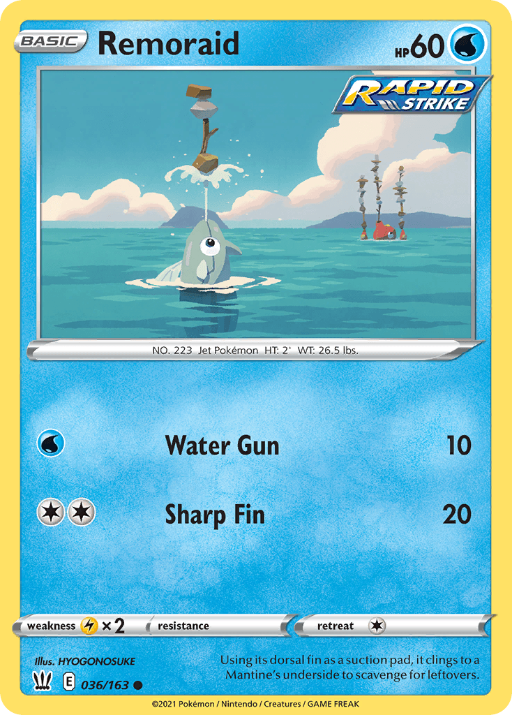 Carta Pokémon Remoraid
