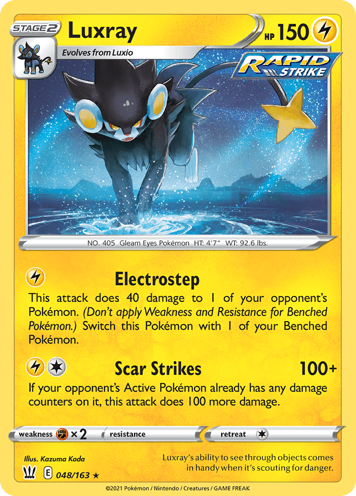 Carta Pokémon Luxray