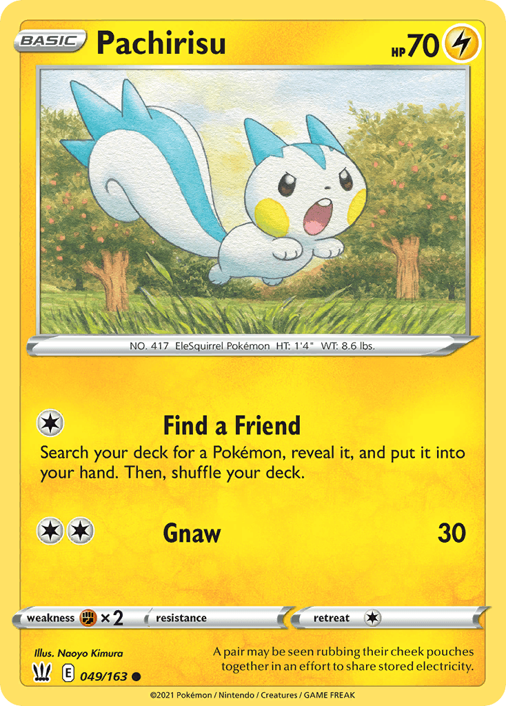 Carta Pokémon Pachirisu
