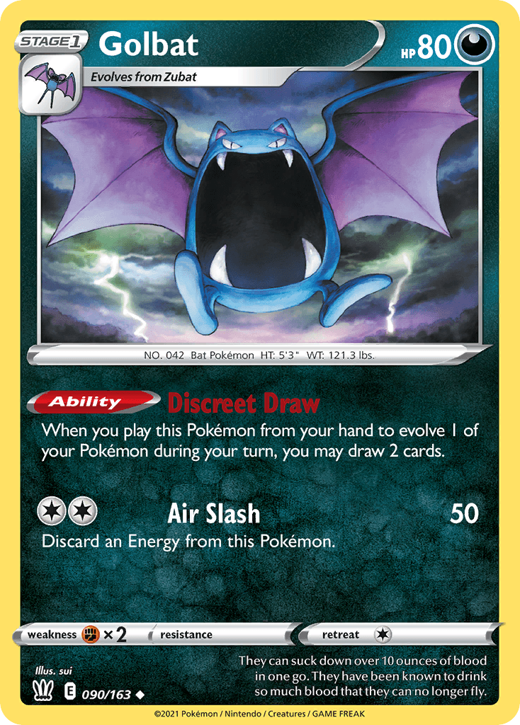 Carta Pokémon Golbat