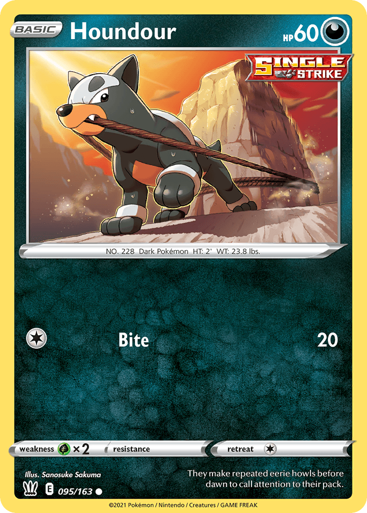 Carta Pokémon Houndour
