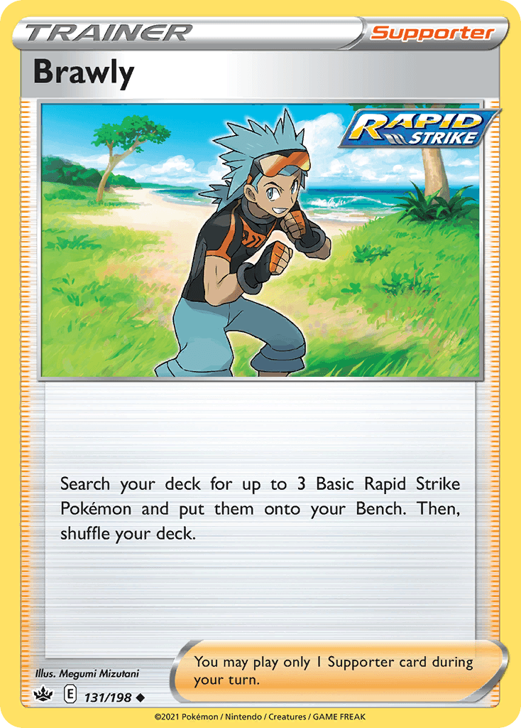 Carta Pokémon Brawly 131 de Chilling Reign