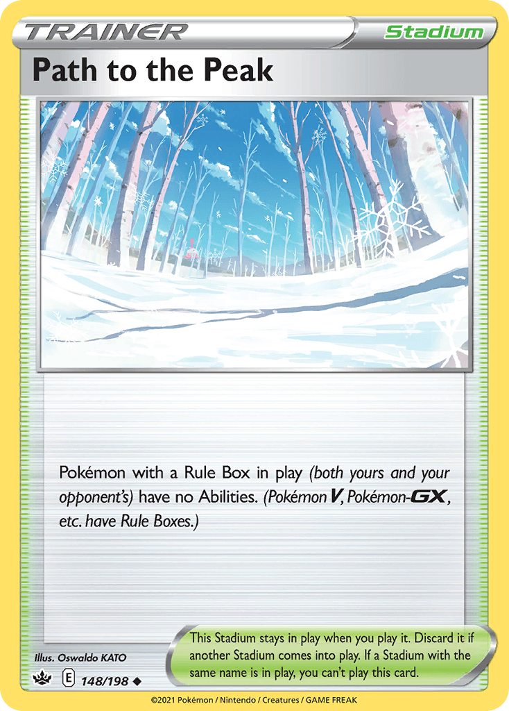 Carta Pokémon Path to the Peak 148 de Chilling Reign