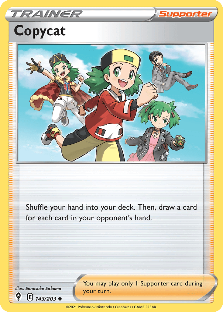 Carta Pokémon Copycat 143 de Evolving Skies