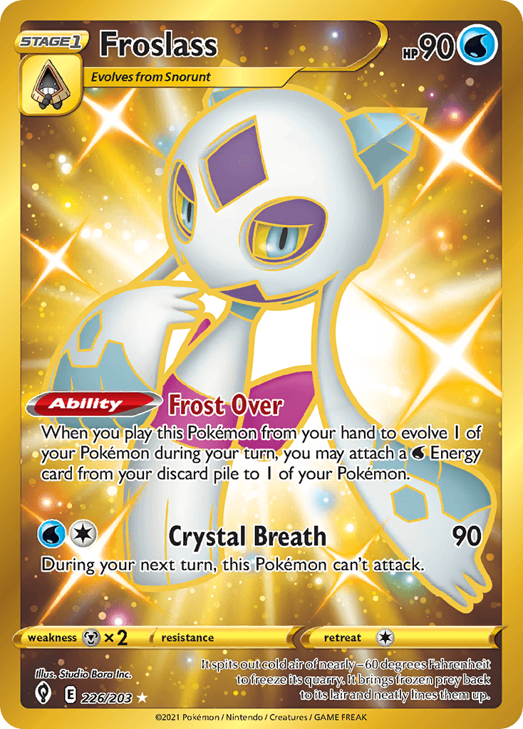 Carta Pokémon Froslass