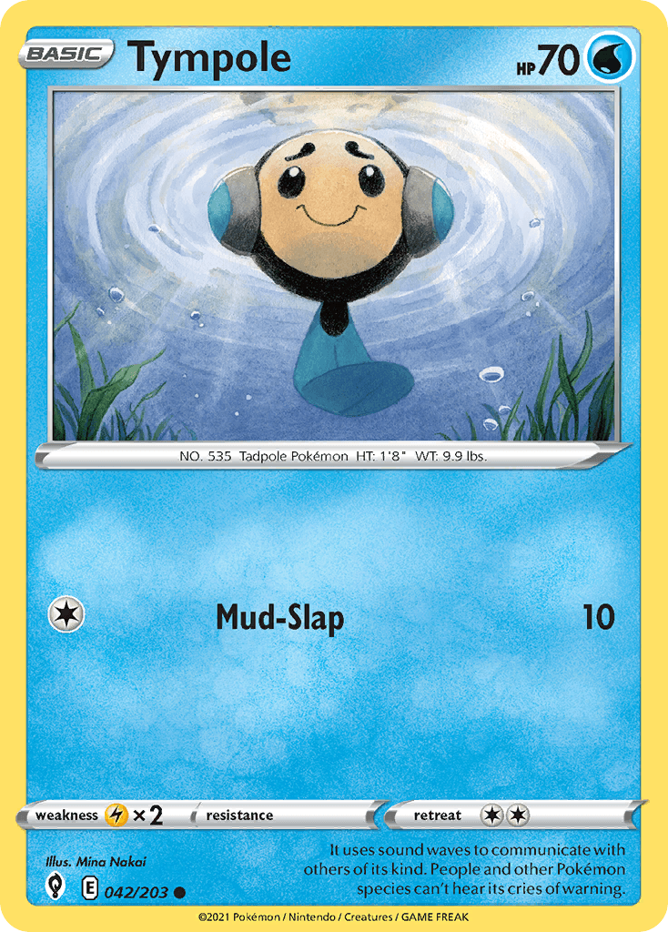 Carta Pokémon Tympole 42