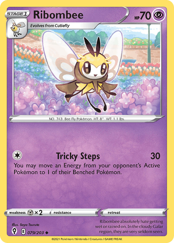 Carta Pokémon Ribombee 79