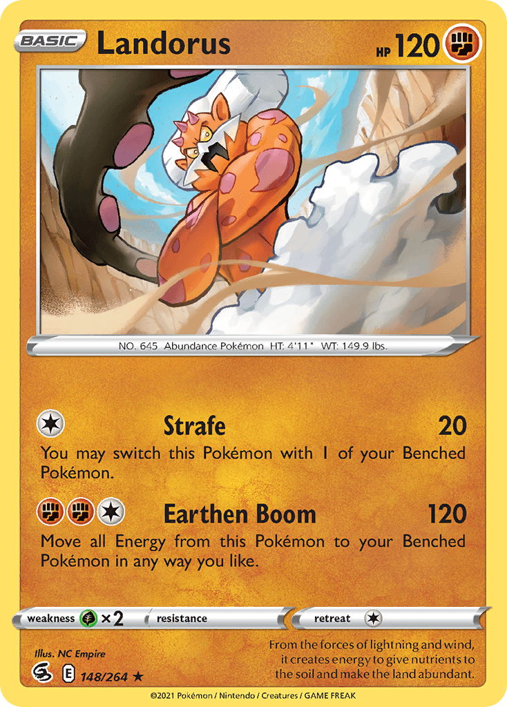 Carta Pokémon Landorus 148
