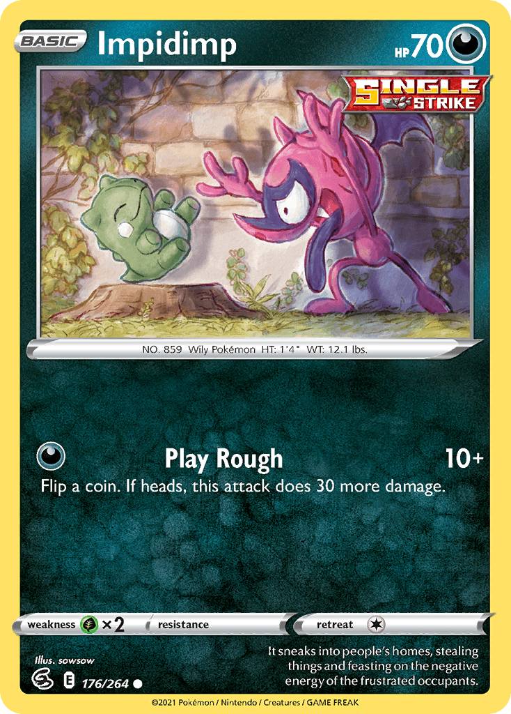 Carta Pokémon Impidimp 176
