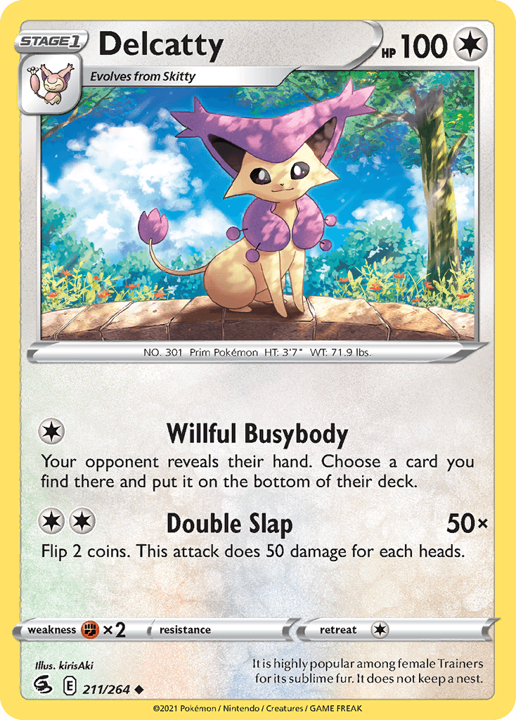 Carta Pokémon Delcatty