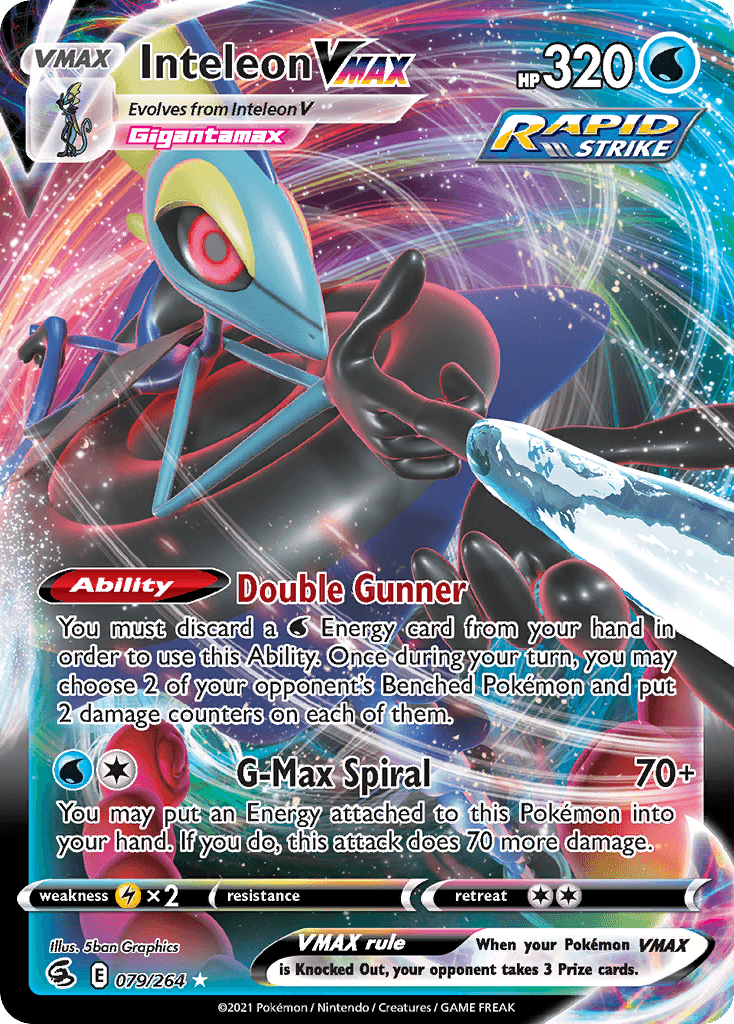 Carta Pokémon Inteleon VMAX