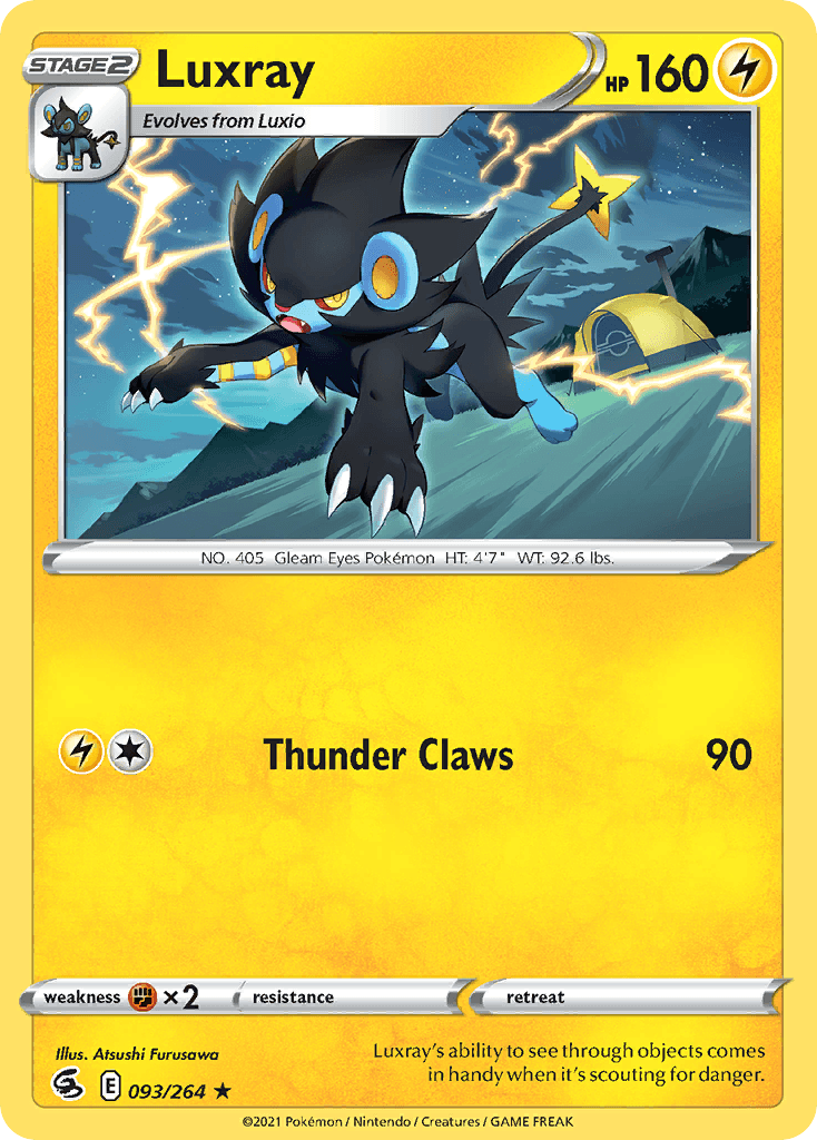 Carta Pokémon Luxray