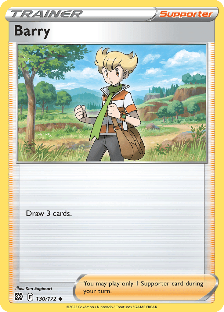 Carta Pokémon Barry 130 de Brilliant Stars