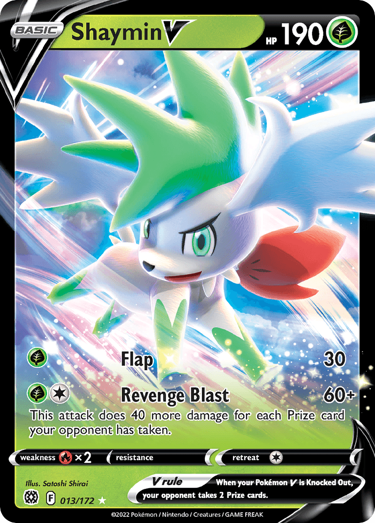 Carta Pokémon Shaymin V 13