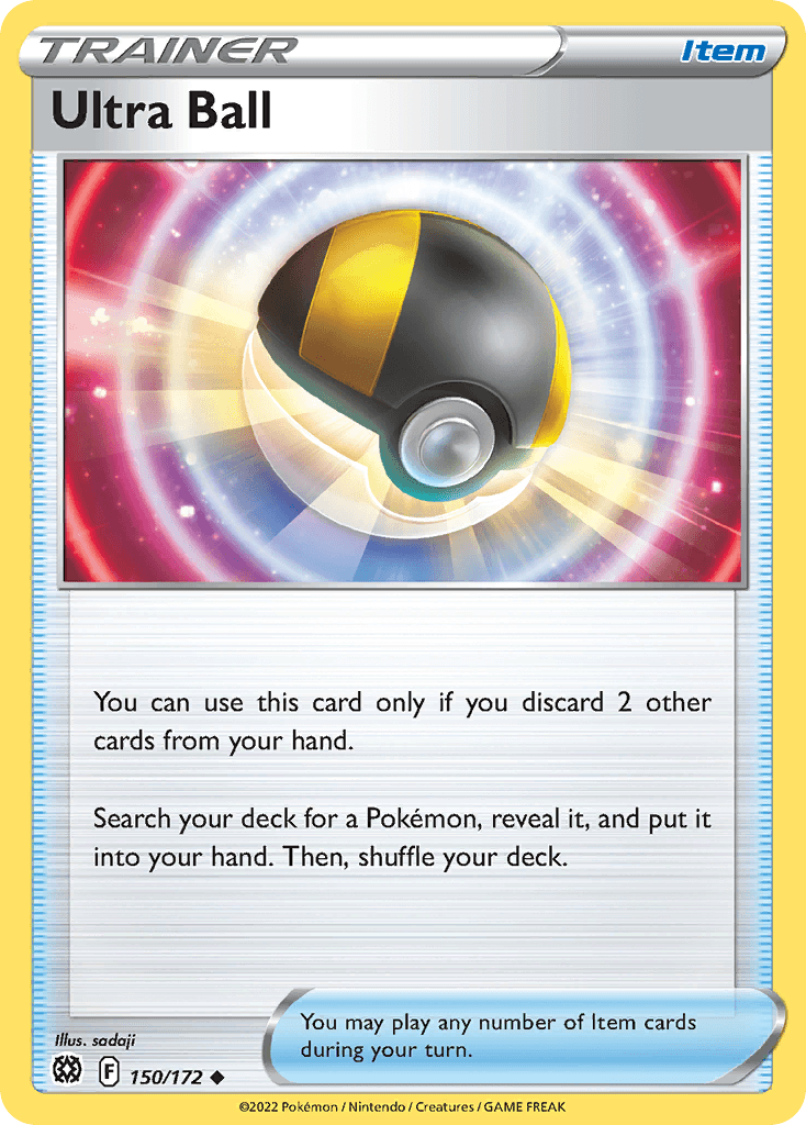 Carta Pokémon Ultra Ball 150 de Brilliant Stars