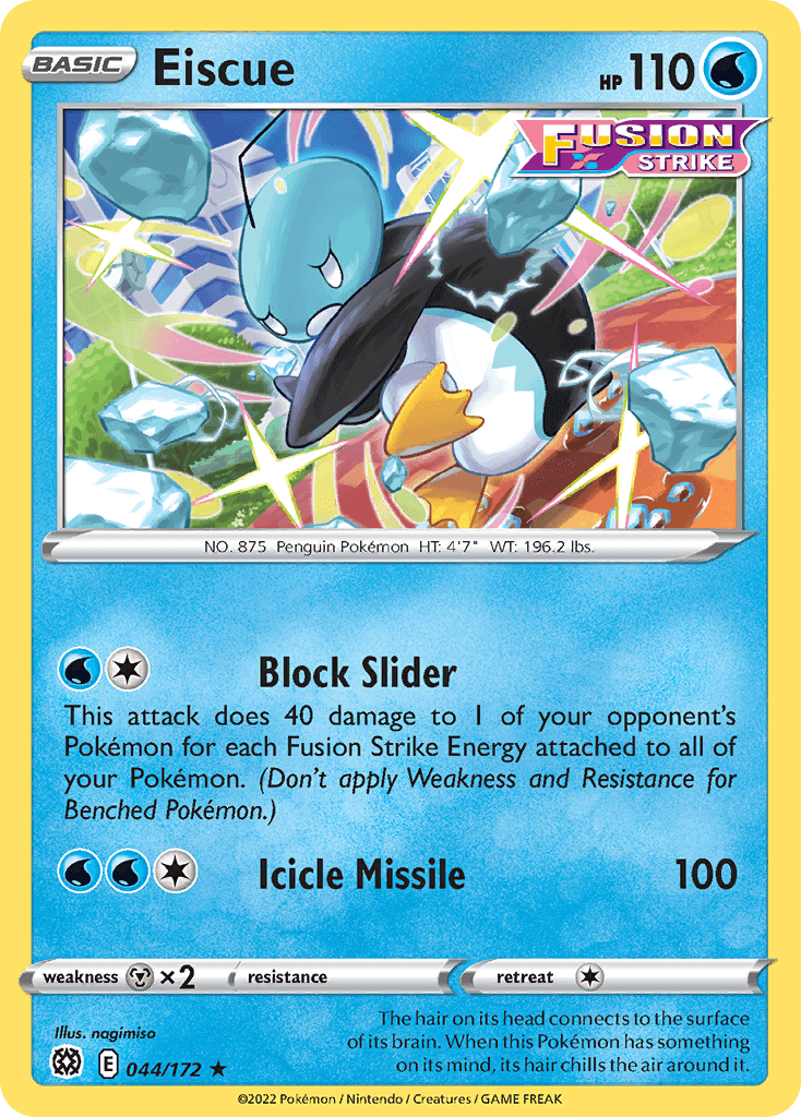 Carta Pokémon Eiscue