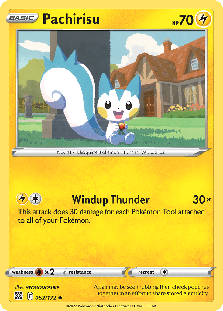 Carta Pokémon Pachirisu