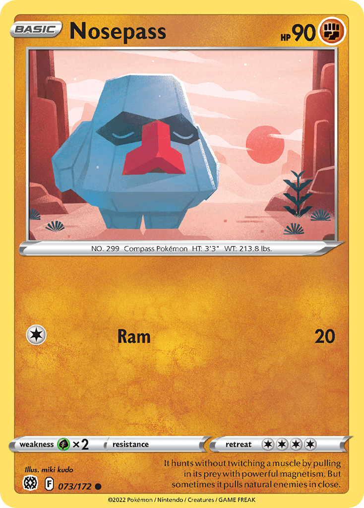 Carta Pokémon Nosepass