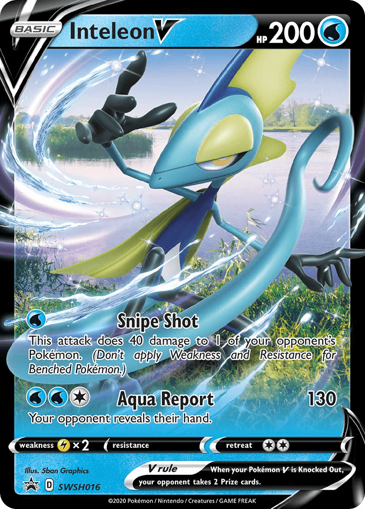 Carta Pokémon Inteleon V