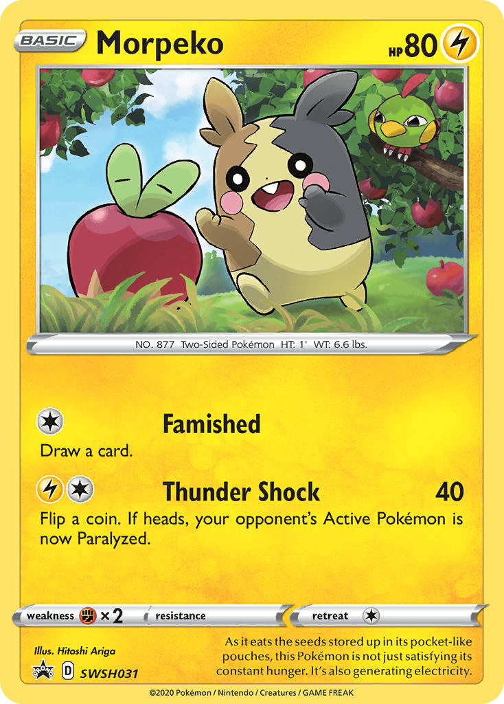 Carta Pokémon Morpeko