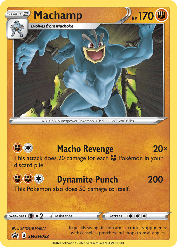 Carta Pokémon Machamp