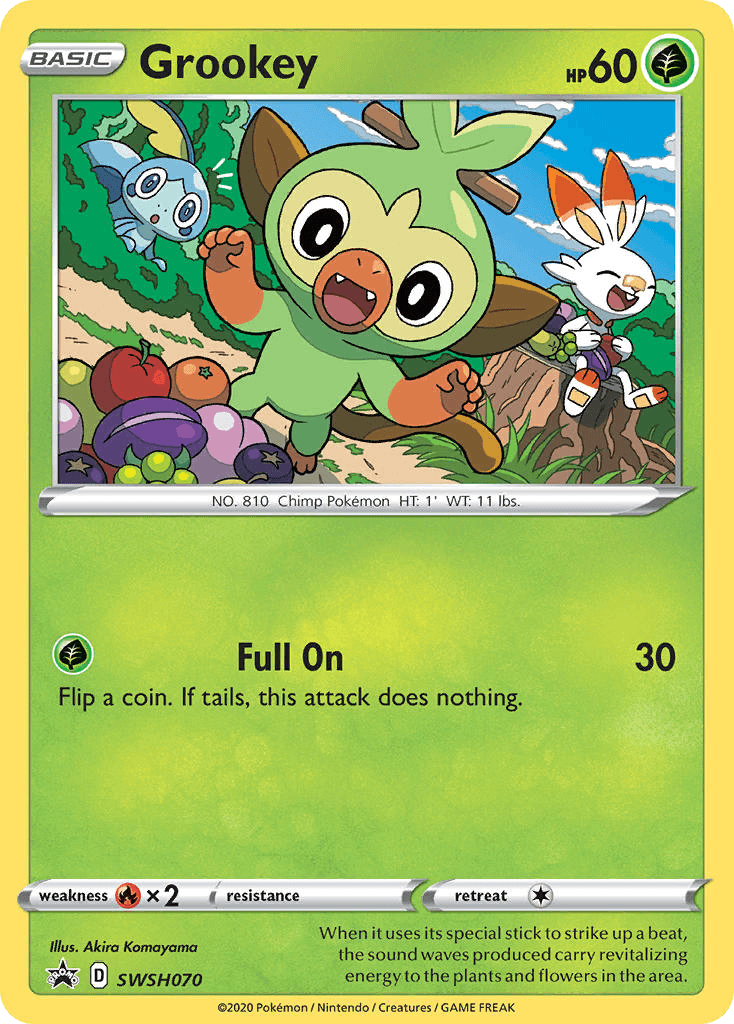 Carta Pokémon Grookey SWSH070