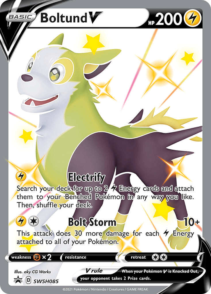 Carta Pokémon Boltund V
