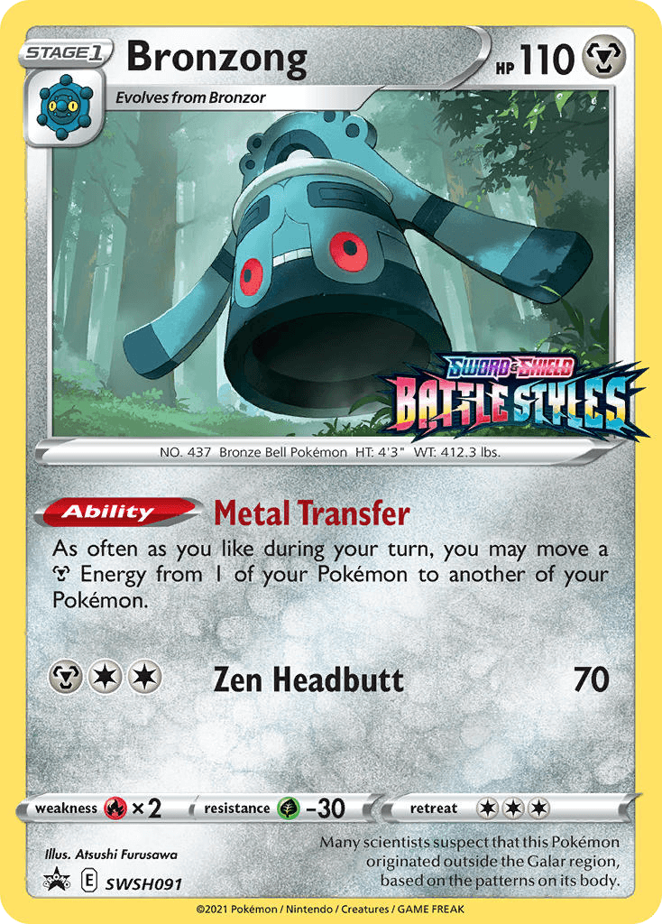 Carta Pokémon Bronzong