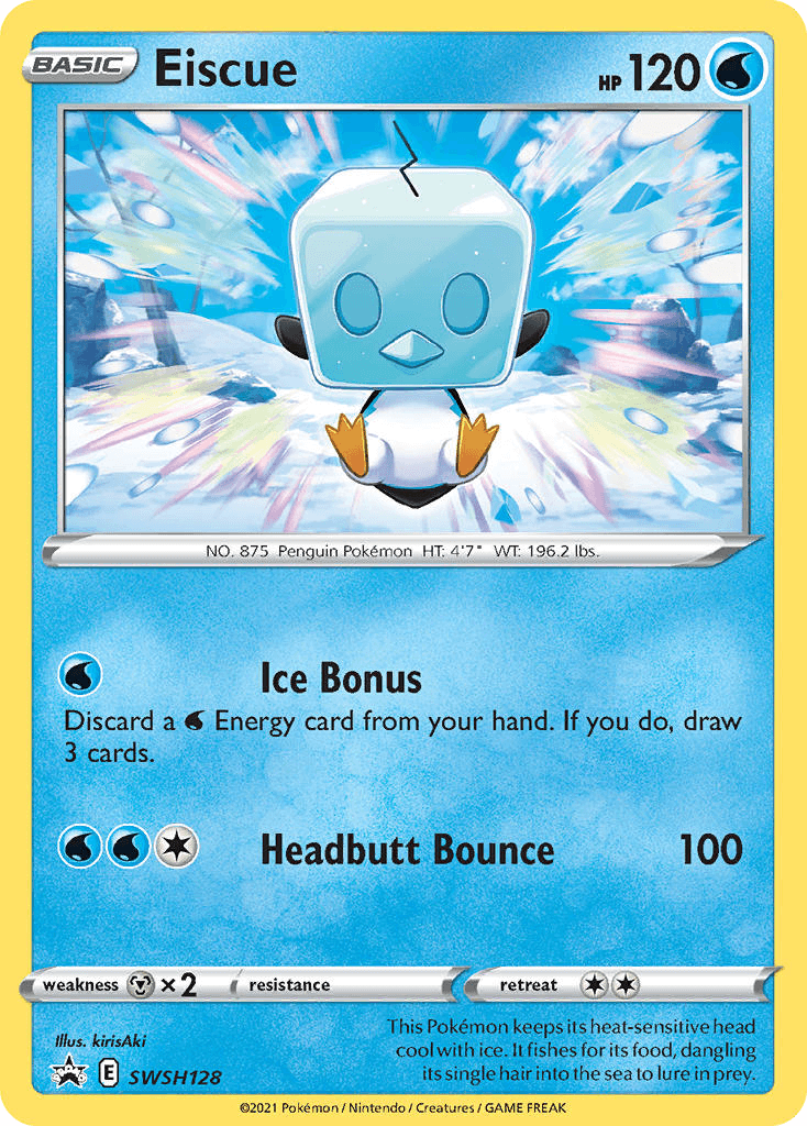 Carta Pokémon Eiscue