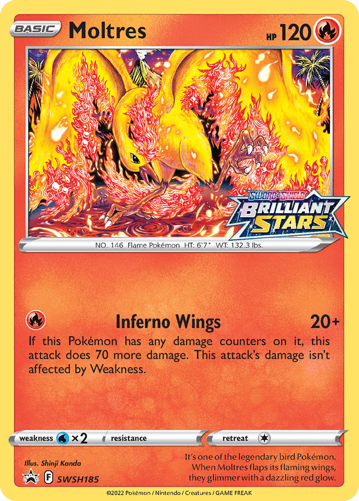 Carta Pokémon Moltres