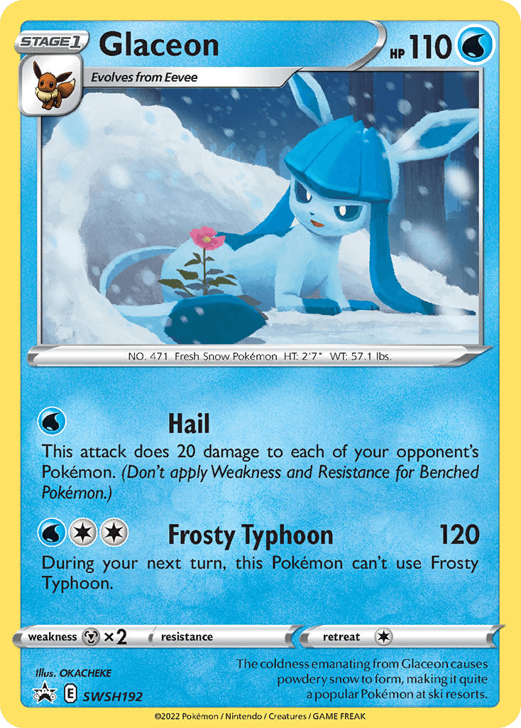 Carta Pokémon Glaceon