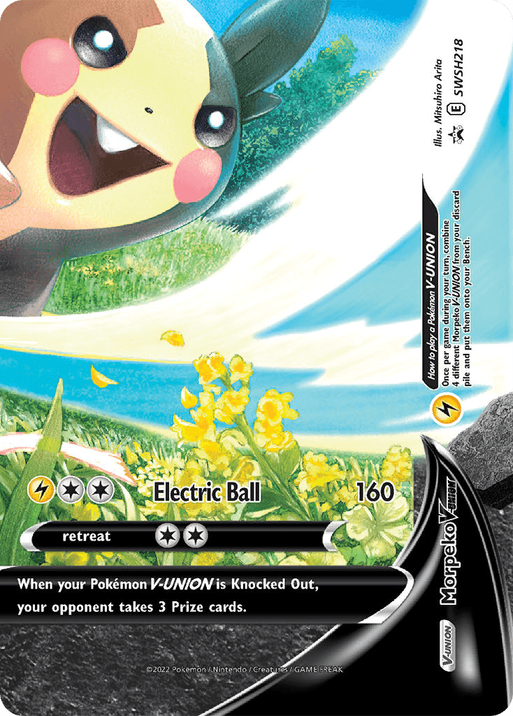Carta Pokémon Morpeko V-UNION