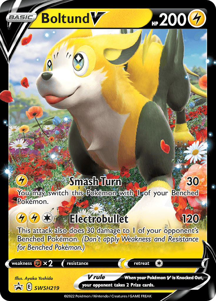 Carta Pokémon Boltund V