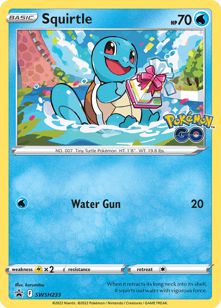 Carta Pokémon Squirtle
