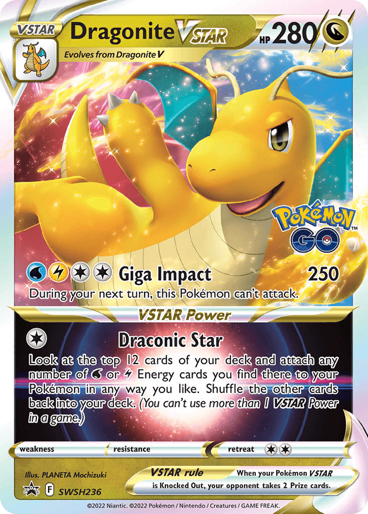 Carta Pokémon Dragonite VSTAR