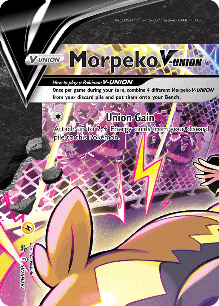 Carta Pokémon Morpeko V-UNION